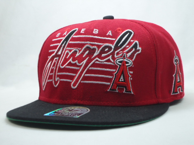 MLB Los Angeles Angels 47B Snapback Hat #01